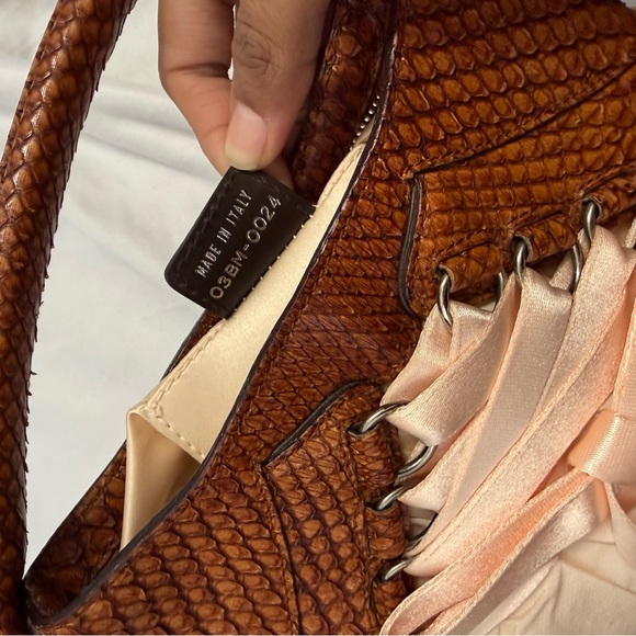 Dior Ballet Corset Python Bag John Galliano RARE Y2K - Picture 10 of 10